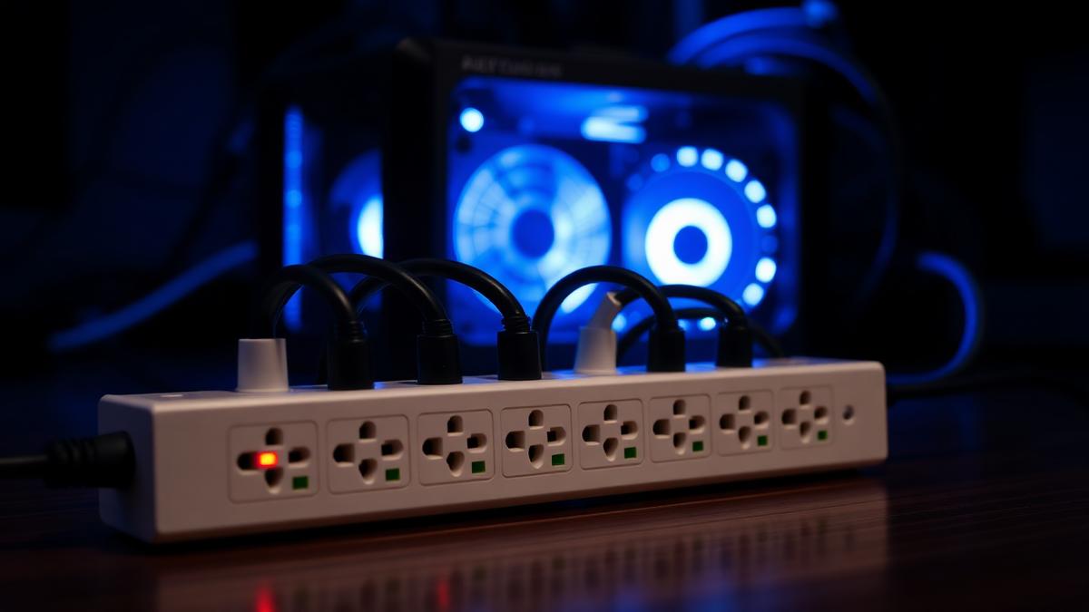 Como proteger seu PC de picos de energia e queda de componentes